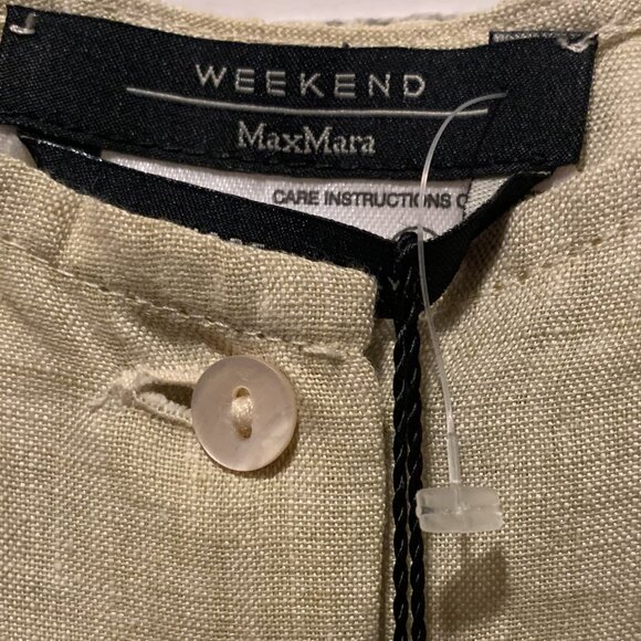 Max Mara ~ NWT!!~ Linen Top - Picture 3 of 14